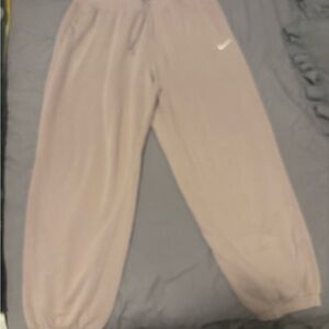Nike Pink Track Pants Relaxed Fit Joggers
